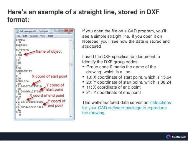 file extension dxf